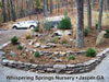 Terrace with Boulders - Design by Whispering Springs Nursery